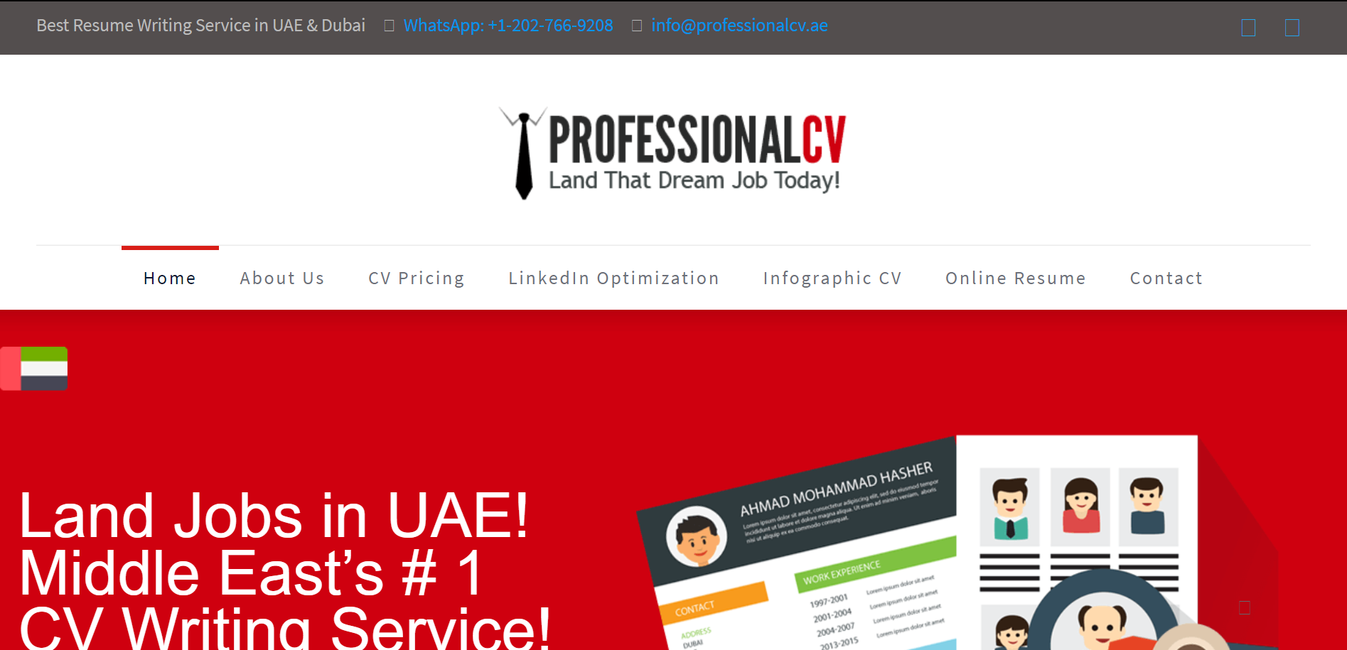 professional cv writing services dubai