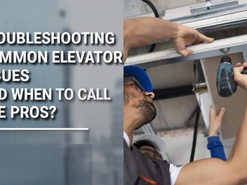 Troubleshooting common elevator issues and when to call the pros?