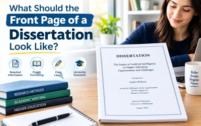 How to Format a Dissertation Title Page